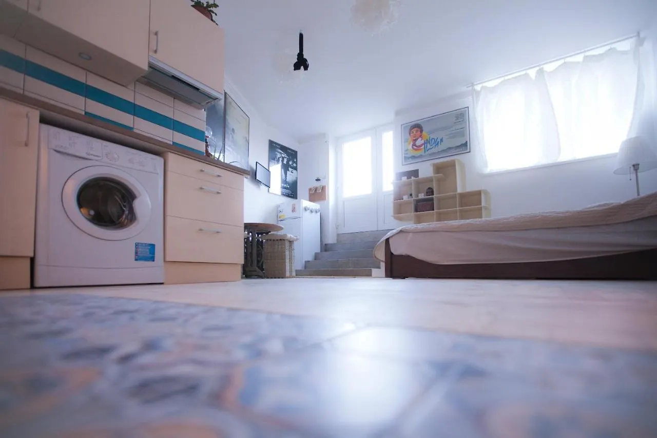 Film Poster Or Coffee Basement Apartman With Terrace Budapest Hungary