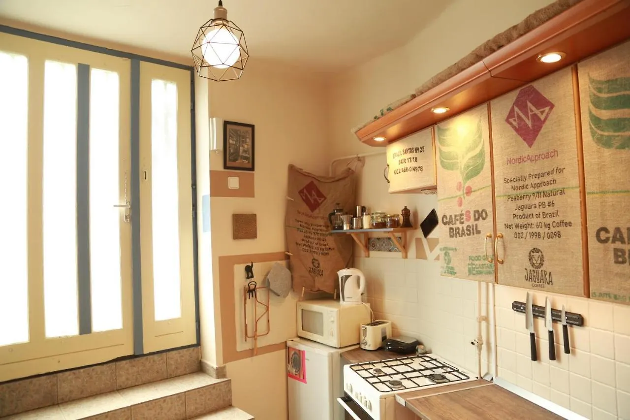 Film Poster Or Coffee Basement Apartman With Terrace Budapest