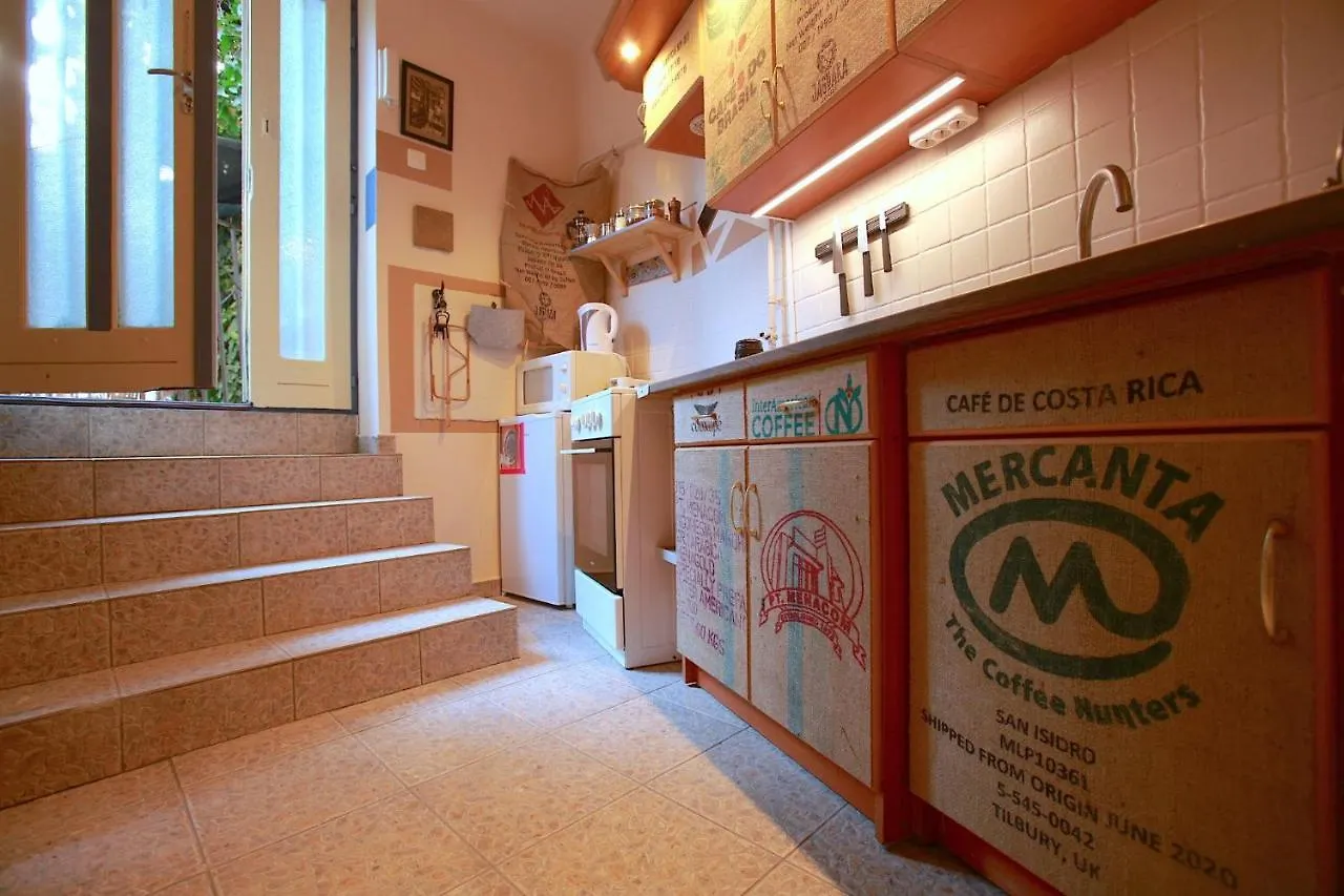 Film Poster Or Coffee Basement Apartman With Terrace Budapest